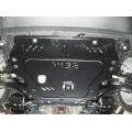 Plieninė 2mm variklio apsauga Nissan Juke 2011-2020; visi darbiniai tūriai
