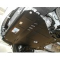 Plieninė 2mm variklio apsauga Chevrolet Aveo 2002-2012; visi darbiniai tūriai