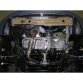 Plieninė 2mm variklio apsauga Chevrolet Aveo 2002-2012; visi darbiniai tūriai