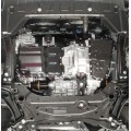 Plieninė 2mm variklio apsauga Mitsubishi Outlander 2012-2015; 2,0; 2,4; 2,2D