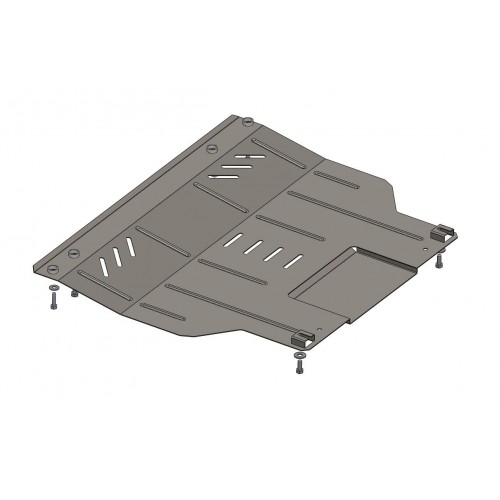 Plieninė 2mm variklio apsauga Citroen Nemo 2007-; visi darbiniai tūriai