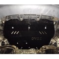 Plieninė 2mm variklio apsauga Volkswagen Touran Webasto 2003-2010; 1,6D; 1,9D; 2,0 TDI