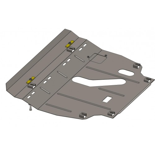 Plieninė 2mm variklio apsauga Toyota RAV 4 IV 2013-2018; 2,5 i