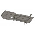Plieninė 2mm variklio apsauga Subaru Forester 2013-2018; 2,0; 2,5