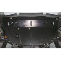 Plieninė 2mm variklio apsauga Nissan Note Versa 2013-2019; 1.6