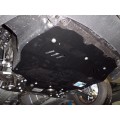 Plieninė 2mm variklio apsauga Volkswagen Caddy 2010-2019; visi darbiniai tūriai