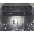 Plieninė 2mm variklio apsauga Skoda Octavia III A7 2013-2020; visi darbiniai tūriai
