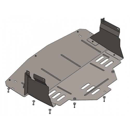 Plieninė 2mm variklio apsauga Nissan NV400 2010-; visi darbiniai tūriai