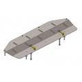 Plieninė 2mm radiatoriaus apsauga Nissan Qashqai+2 NJ10 2008-2014; visi darbiniai tūriai
