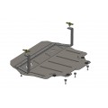 Plieninė 2mm variklio apsauga Volkswagen Passat B8 2014-; 1,8; 2,0TDI; 2,5TDI