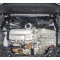 Plieninė 2mm variklio apsauga Volkswagen Passat B8 2014-; 1,8; 2,0TDI; 2,5TDI