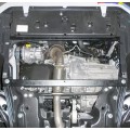 Plieninė 2mm variklio apsauga Peugeot 208 2012-2020; 1,0; 1,2; 1,6THP