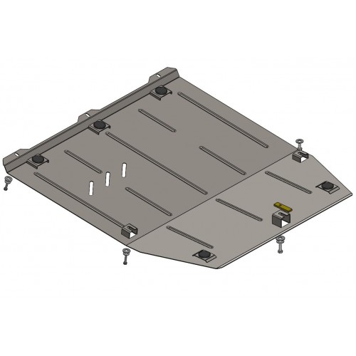 Plieninė 2mm variklio apsauga Renault Laguna III 2007-2011; 2,0i; 1,5DCI