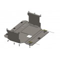 Plieninė 2mm variklio apsauga Hyundai I-10 2014-2020; visi darbiniai tūriai