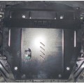 Plieninė 2mm variklio apsauga Nissan X-Trail T32 2014-2017; visi darbiniai tūriai