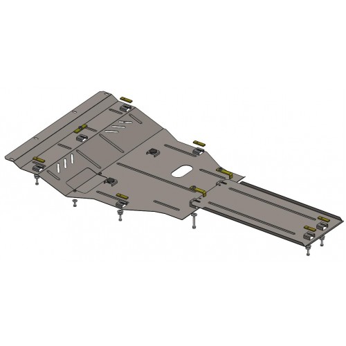 Plieninė 2mm variklio apsauga Lexus GS 300 2005-2012; 3,0; 3,5