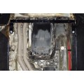 Plieninė 2mm greičių dėžės apsauga BMW 5 E60/E61 2003-2010; 3,0